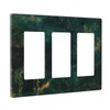 Retro Aged Copper Patina 3 Gang Light Switch Plate Triple