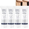 Crema Reafirmante de Cuello para Mujer, Crema Colágeno Fullereno (4Pcs)