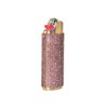 Light Purple Rhinestone Lighter Sleeve Covers LS22-25 (Gold Sleeve)