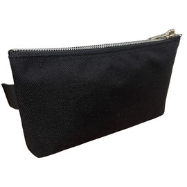 GEN-171 Security Pouch with Lock, Zipper Key Lock, Not only for Collecting Bunds, but also for Passport, Insurance Card, Passbook, Cash Management (Cordura Black)