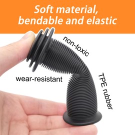 Zvorgath Bike Handlebar Grips, Non-Slip Soft Rubber Universal Grips for Kids Bikes, Mountain Bikes, Scooters, 2pcs