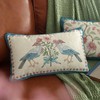 patdrea Designer Rectangle French Country Velvet Throw Pillow Cover 12x20