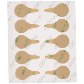 Rycote 065506 Replacement Stickies for Lavalier Microphone (Pack of 30), Light Brown