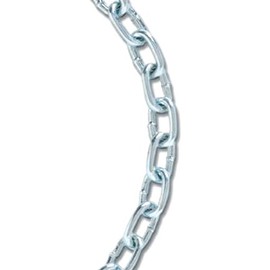 Koch 713896 No.2 by 125-Feet Machine Straight Chain, Zinc Plated