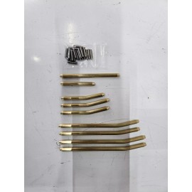 RC ISSUES INC Axial scx10 iii Gladiator High Clearance Brass Links 13.9