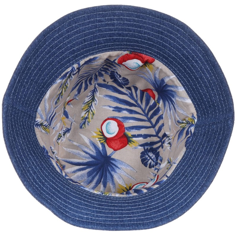 Panama Jack Denim Bucket Sun Hat - 2 1/2" Shapeable