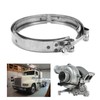 Turbocharger Exhaust V-Band Clamp 186917 Stainless Steel Fit for Cummins