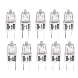 Generic 10x G8 120V 20W-50W 2700K Warm White Halogen Light Bulbs, G8 Base Bi-Pin (25W)
