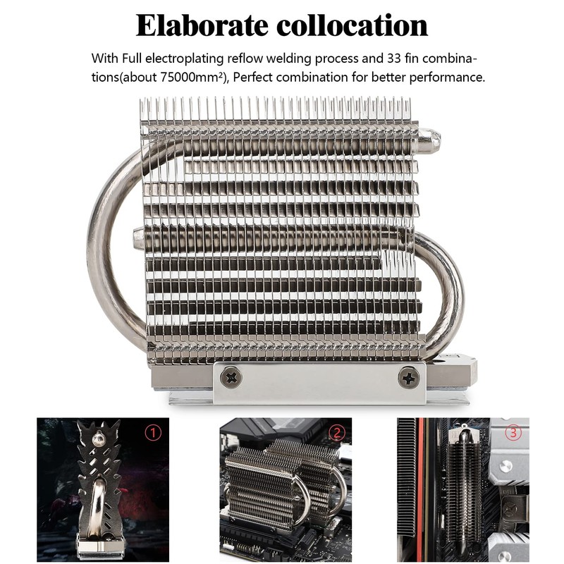 Thermalright HR09 2280 PRO SSD Heatsink Cooler, Double-Sided Heat Sink