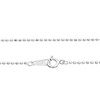 Sears Sv 925 Cut Ball Chain Necklace, Silver, Silver