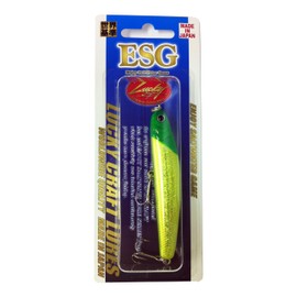 Lucky Craft Wonder 80 ESG laser Green head chart