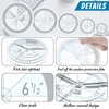 5 Pcs Circle Ruler Quilting Template Set Circle Templates for