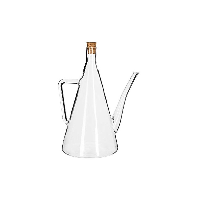 SECRET DE GOURMET Öl Krug Flasche Ölspender 500 ml, Glas,