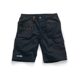 Scruffs T54655 Trade Flex Holster Shorts Black 30W