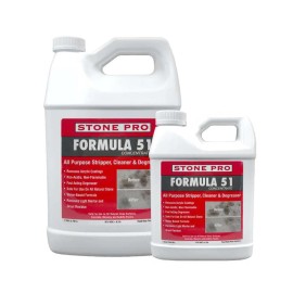 Stone Pro Formula 51 Concentrate for Marble Travertine Concrete Masonry Grout - Quart