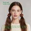DmDoyy Silk Hair Bobbles Women's Silk Hair Rings Women's Ponytail