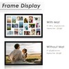 DUENPY 18x30 Picture Frame 4x6 Collage Picture Frame Displays Eighteen