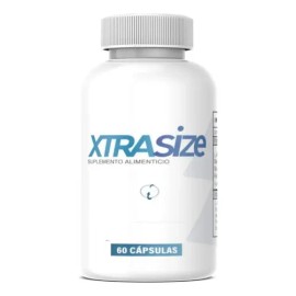 Xtra Size Suplemento Alimenticio 60 Caps Extracto De Maca Sin Sabor