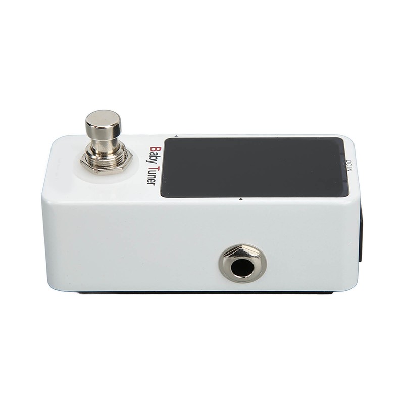 Mini Pedal Tuner Monoblock Chromatic Tuning Effect for Electric Guitar