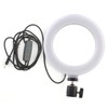 Portable Photography Lighting Kit, 6 Inch Ring Shape Video Light
