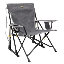 GCI OUTDOOR GCI OUTDOOR Kickback Rocker Outdoor Rocking Chair with Beverage Holder