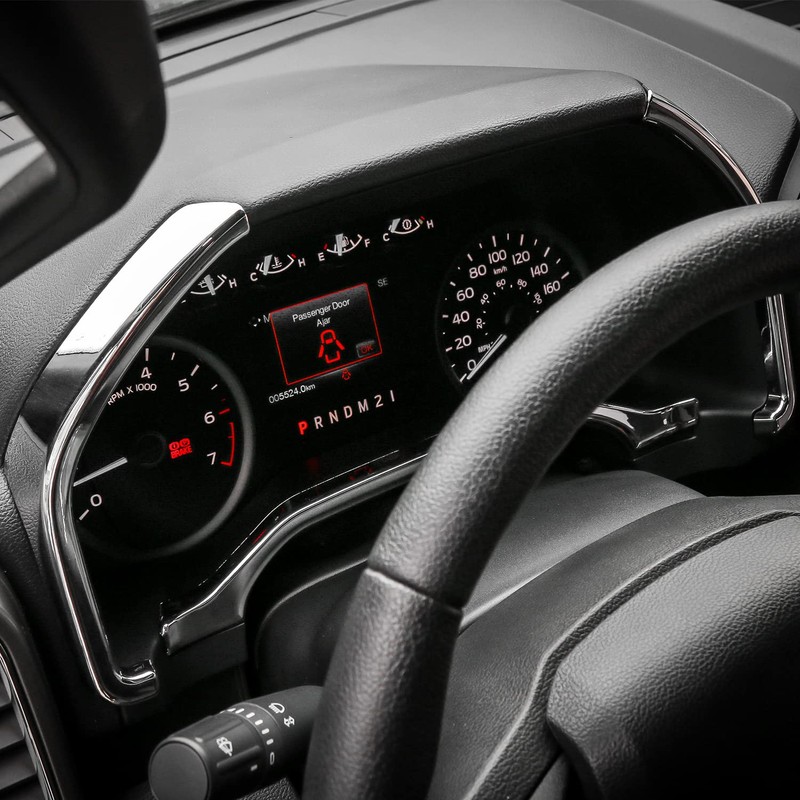 Voodonala Chrome Dashboard Trim for 2015 2016 2017 2018 2019