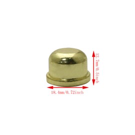 DGBRSM 2PCS Lamp Shade Light Bulb Clip Adapter Clip Metal Clip-On Lamp Shade Adapter Shade Attaching Finial Top, Gold