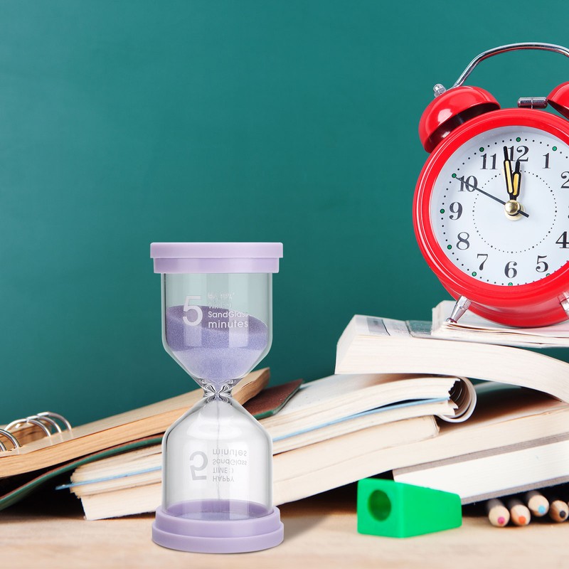 Hourglass Sand Timers Set Small Portable High Accuracy for Classroom