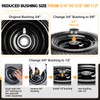 11x4.00-5 Flat Free Lawn Mower Tires, Zero Turn Mower Front