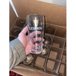 Guinness 20 oz Gravity Glass Factory Fresh