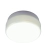 ASD AC/WL100 Circular External Bulkhead Light Fitting - White Base