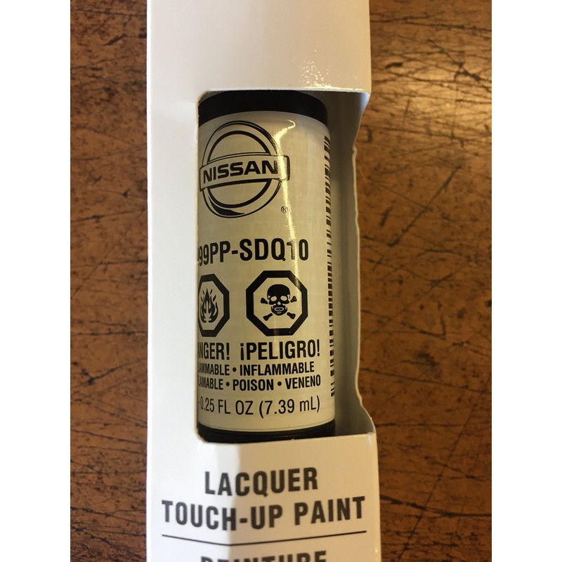 Nissan New OEM Touch-Up Paint + Clear Coat Color Pearl