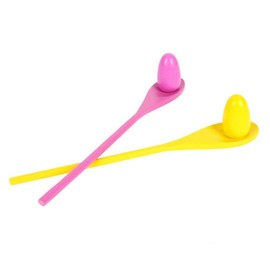 Xrten 12 Pcs Egg And Spoon Relay Game, Egg And Spoon Race Game For Adults And Kids, Egg And Wooden Spoon Race For Parties, Birthdays Etc.