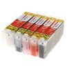 G + G Toner Brother PGI-550XLPGBK MultiFotoPack Black/Yellow / Cyan/Magenta