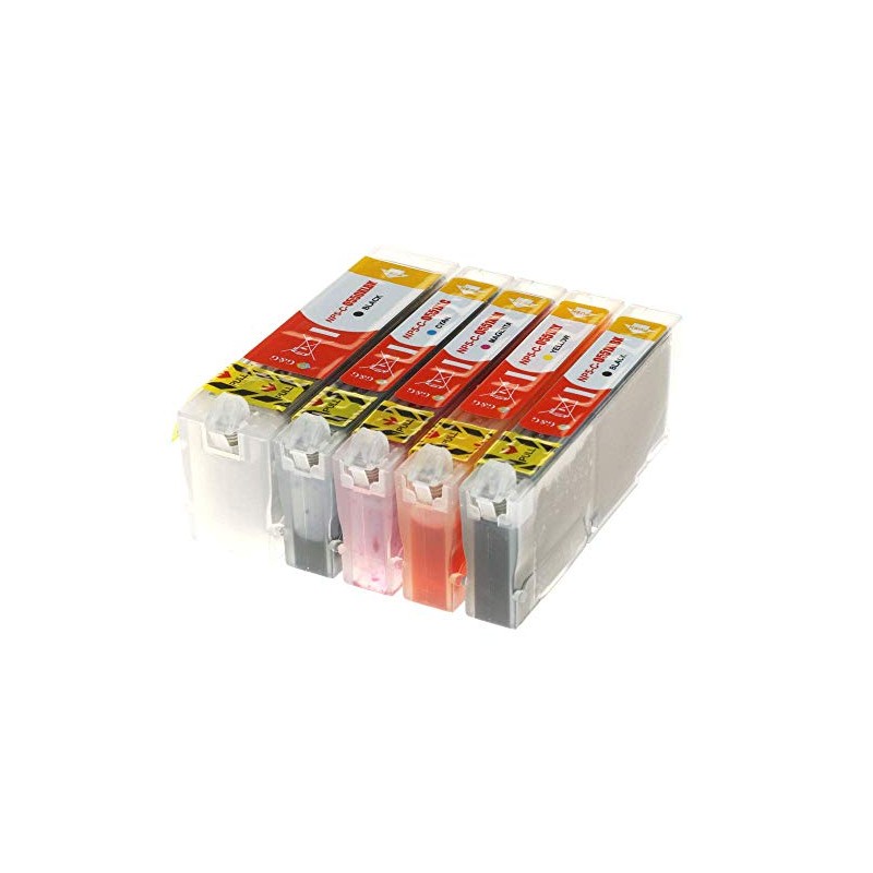 G + G Toner Brother PGI-550XLPGBK MultiFotoPack Black/Yellow / Cyan/Magenta