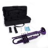 BRLUCKY Home Brass B Flat Trumpet Violet 3-7 Days Delivery