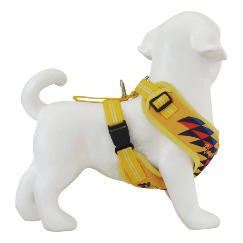 Arnés Pechera Ajustable Antitirones Para Perro Chico Mediano America Fc