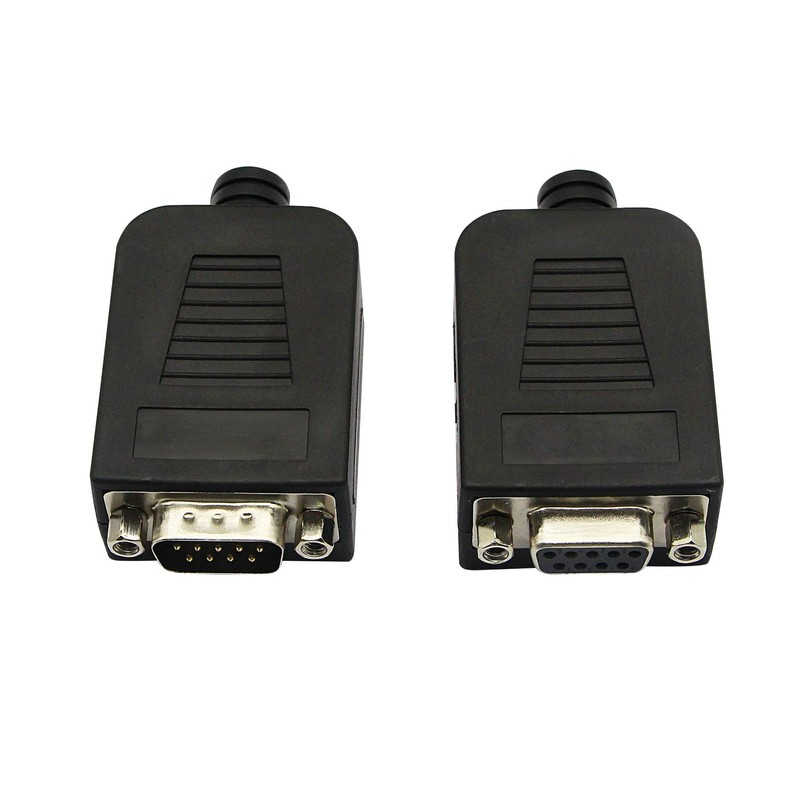 CERRXIAN DB9 Adapter RS-232 Serial Interface DB9 Male and DBP