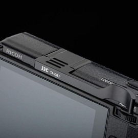 JJC Metal Thumb Grip Thumb Rest Ricoh GR IIIx GR III GR3 Digital Camera Suitable for Easy Installation, Enhances Camera Hold