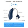 Z-360BT Rechargeable BT Sound Amplifier Hearing Aid for Left and