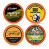 Two Rivers Coffee Light Roast Coffee Pods, Compatible with K
