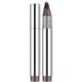 Erinde Braun Microblading Eyebrow Pencil, Long-Lasting, Waterproof and Smudge-proof Eyebrow Pencil, Natural and Defined Eyebrows, with Micro-Branched Applicator #02
