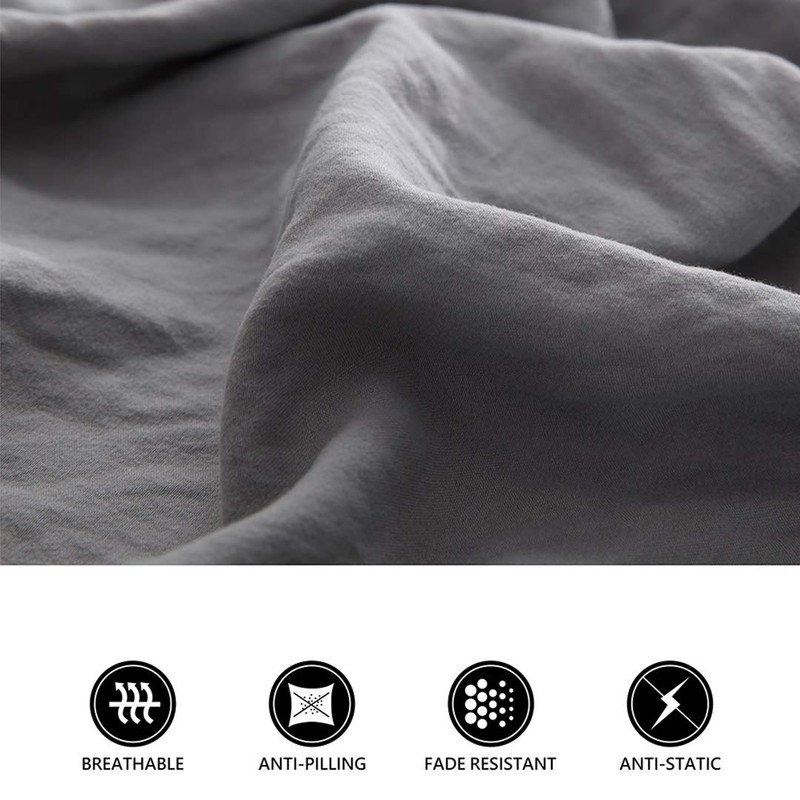 Lanest Housing King Sheet Set, 2400 Thread Count Soft Deep