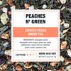 Tiesta Tea - Peaches N’ Green, Loose Leaf, Smooth Peach