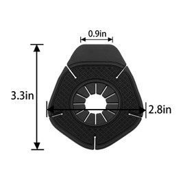 2PCS Car Wiper Arm Hole Protection Pad, Silicone Windshield Wiper Arm Hole Protector Dust Cover, Front Wiper Protective Guards, Auto Exterior Accessories Universal for Most Vehicles