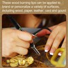 Lothee 43 Pcs Wood Burning Tips Kit, Wood Burning Letters