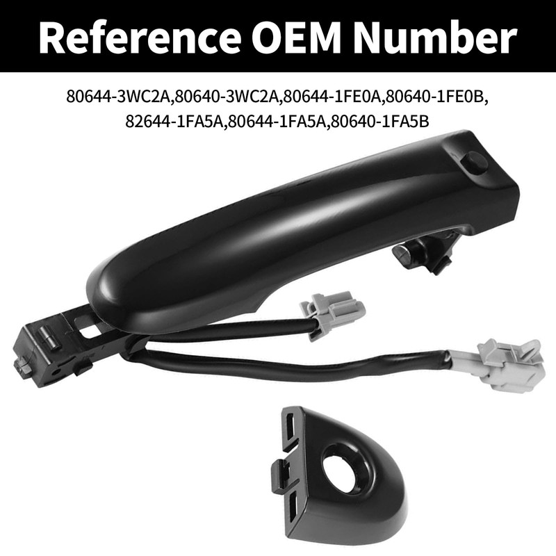 aiyraa Front Right Driver Side Exterior Door Handle, Compatible with