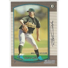 Barry Zito 2000 Bowman Draft Picks Card #4