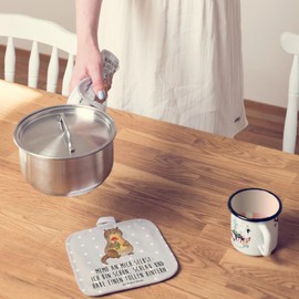 Mr. & Mrs. Panda Pot Trivet Otter Bouquet – Gift, Otter Sea Otter Lake Otter, Oven Gloves, Pot Holder Set of 2, Pot Holder with Saying