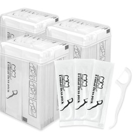 Egaageoi- 210 unidades de palillos de hilo dental envueltos individualmente: sin sabor, resistentes y suaves para la higiene diaria, el cuidado bucal en cualquier lugar y para viajes | Perfectos para